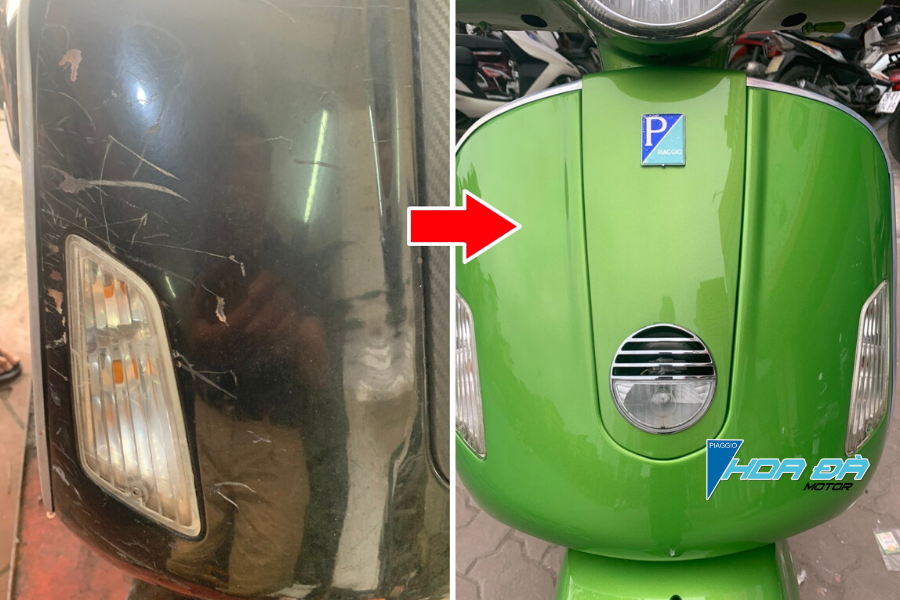 Sơn xe Vespa Liberty chuyên nghiệp ở đâu? Đón đầu xu hướng với bảng màu sơn theo ý!