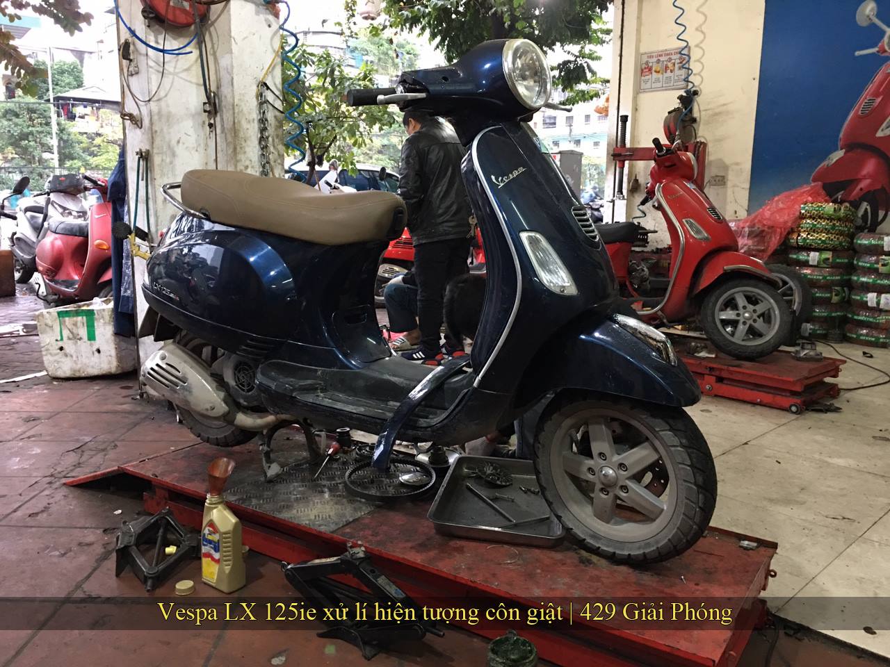 Hiện Tượng Côn Giật Trên Vespa Piaggio Có Thể Khắc Phục?