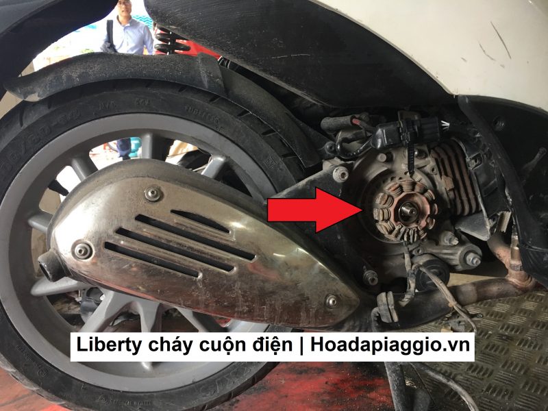 Dấu hiệu Vespa Liberty hỏng cuộn điện và cách xử lí tối ưu nhất!