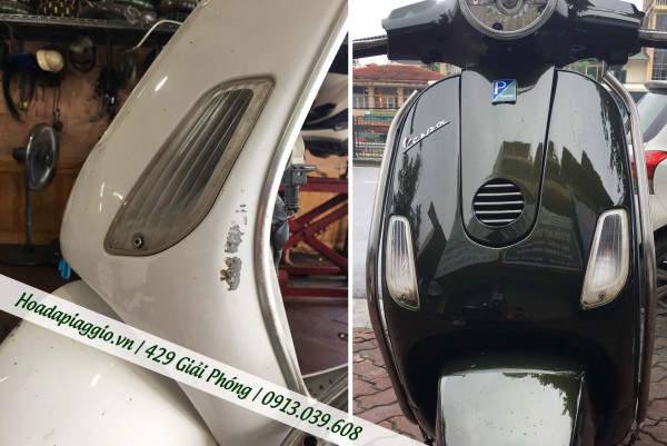 SƠN XE VESPA: HÀNH TRÌNH LỘT XÁC ẤN TƯỢNG