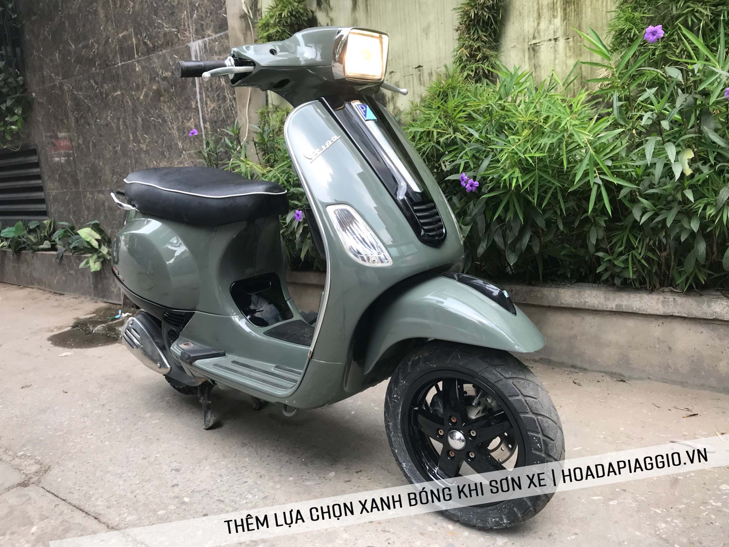 SƠN XE VESPA: LIÊN TỤC UPDATE MÀU MỚI KHÁCH CHỌN