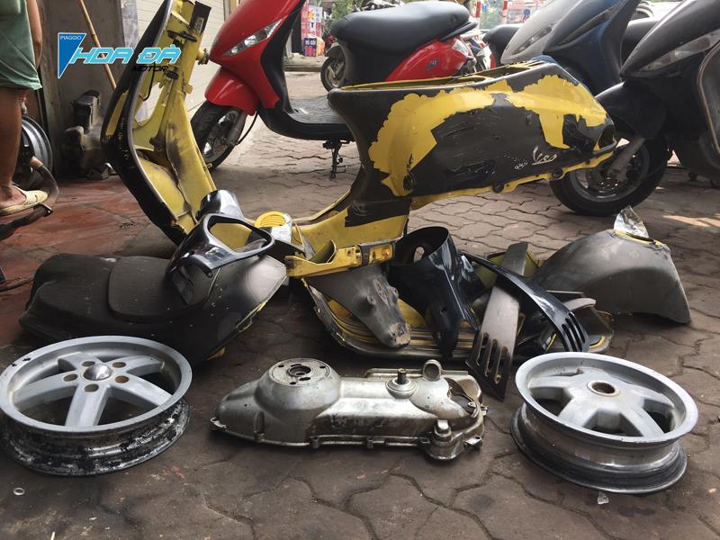 HÀNH TRÌNH LỘT XÁC NGOẠN MỤC CỦA VESPA ĐẠI TU TÂN TRANG