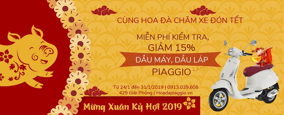 CHĂM XE ĐÓN TẾT CÙNG HOA ĐÀ; KHUYẾN MÃI THAY DẦU CỰC MẠNH!!